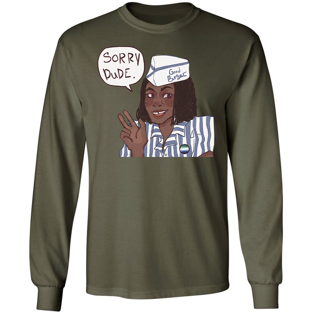 Long Sleeve T-Shirt - 3K1UXE3F - Military Green - 7