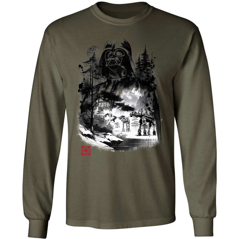 Long Sleeve T-Shirt - WVX64CCR - Military Green - 7