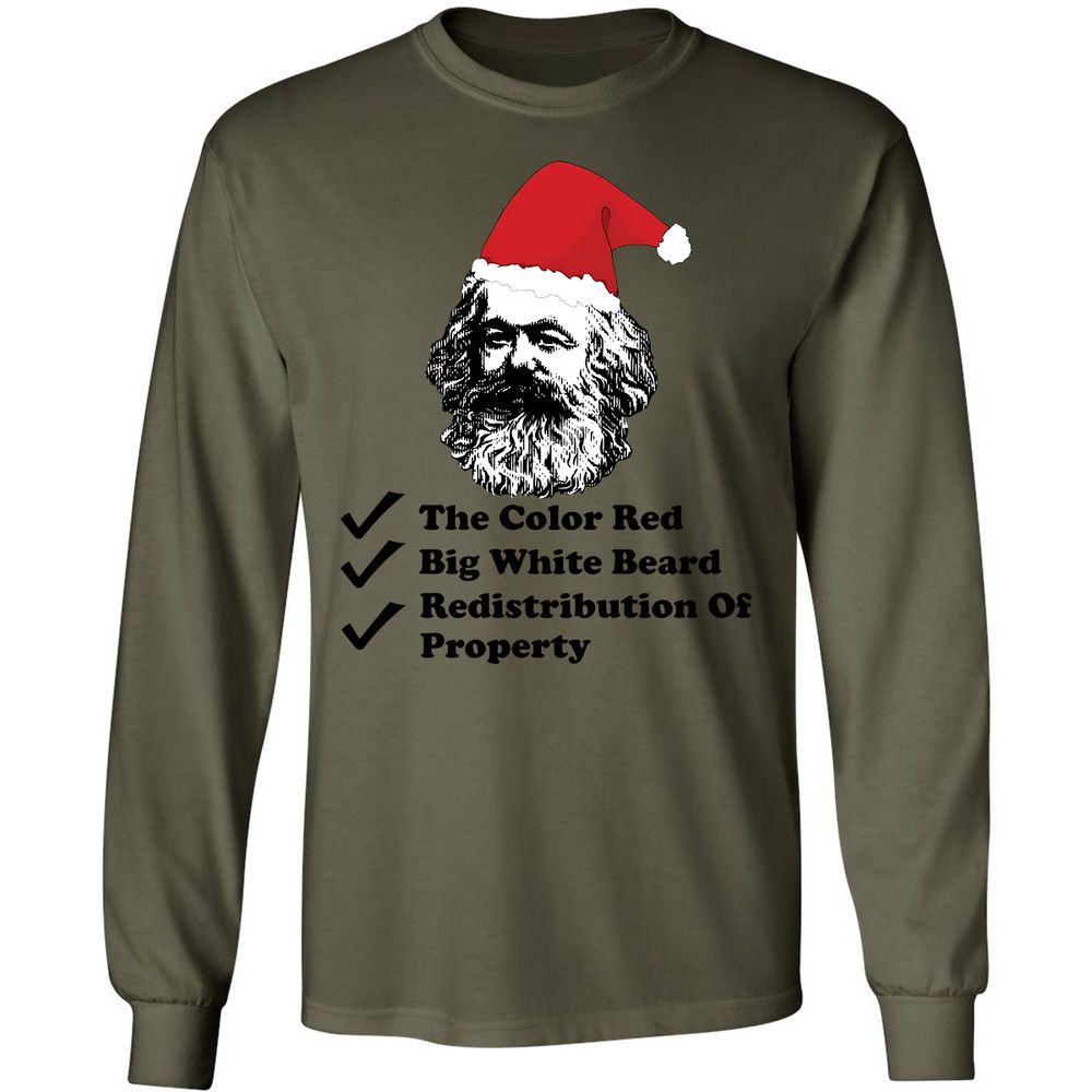Long Sleeve T-Shirt - CA5VSWBW - Military Green - 7