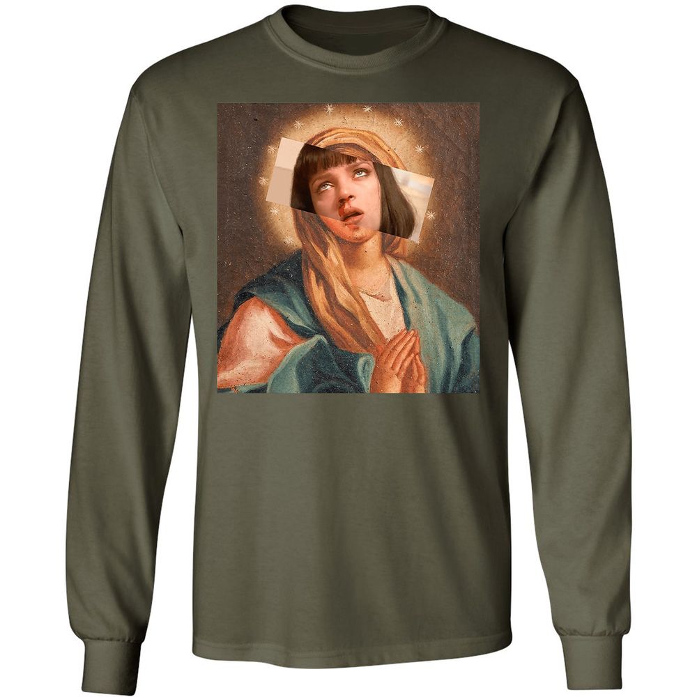 Long Sleeve T-Shirt - TC912MKS - Military Green - 7