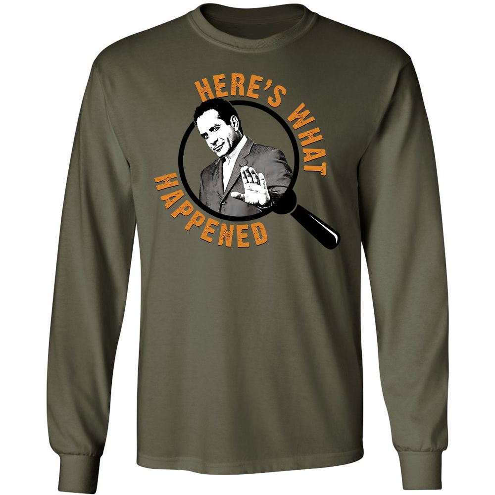 Long Sleeve T-Shirt - 85SRQNAW - Military Green - 7