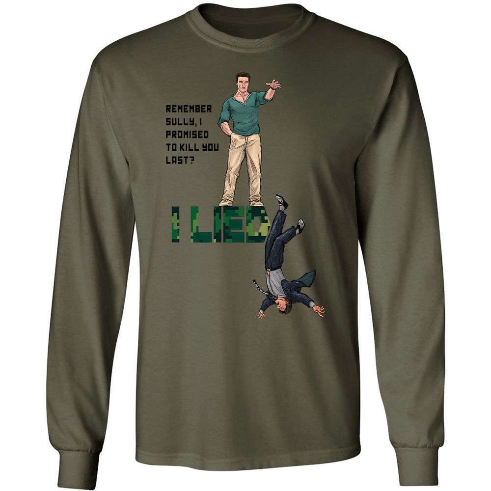 Long Sleeve T-Shirt - EUPC61RN - Military Green - 7