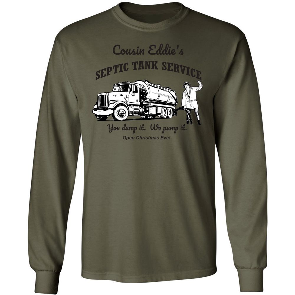 Long Sleeve T-Shirt - Q6HVY7E1 - Military Green - 7