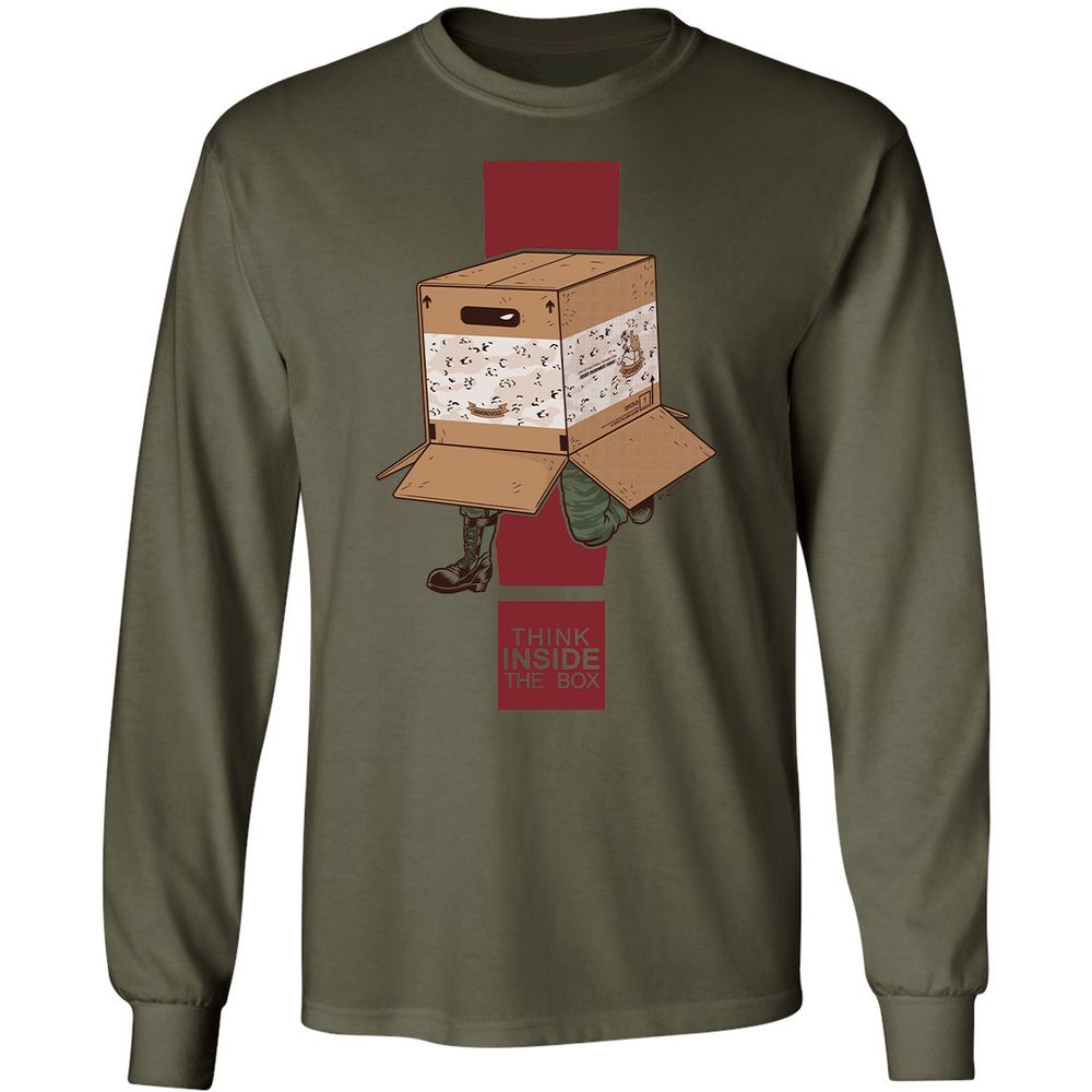 Long Sleeve T-Shirt - FV8ATEPD - Military Green - 7