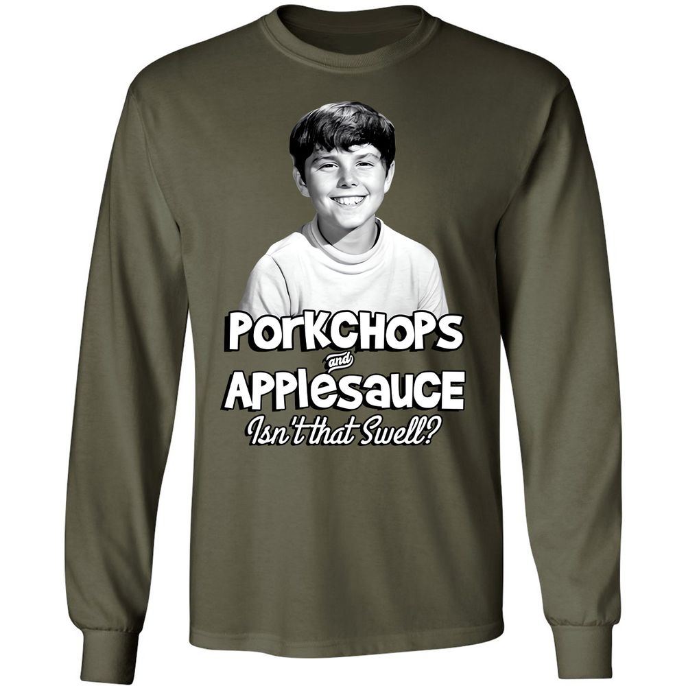 Long Sleeve T-Shirt - 6QBJBGQ5 - Military Green - 7