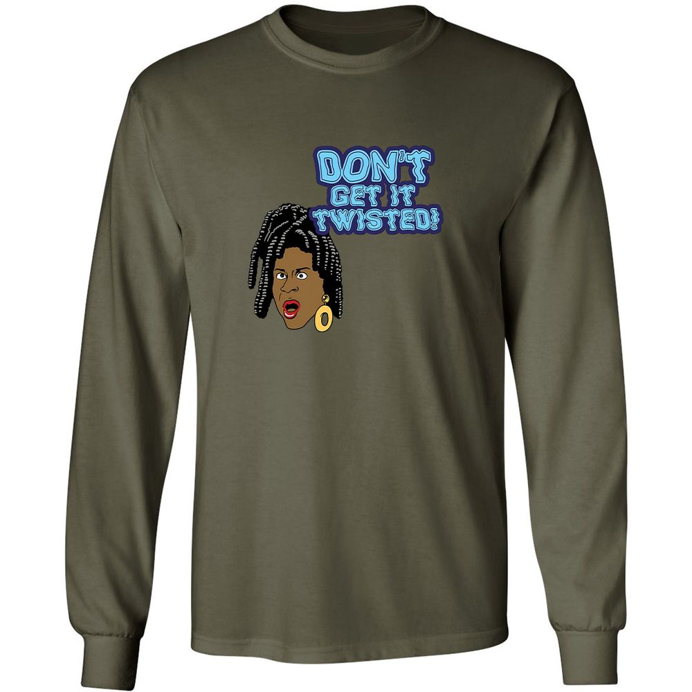 Long Sleeve T-Shirt - 2DMYL6KU - Military Green - 7
