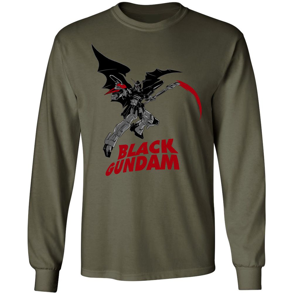 Long Sleeve T-Shirt - 7H4FUBVZ - Military Green - 7