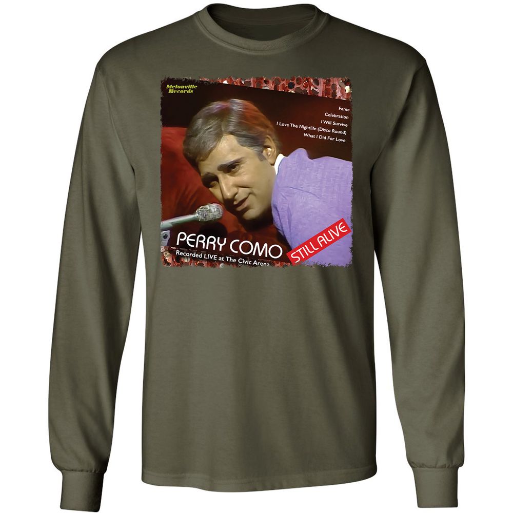 Long Sleeve T-Shirt - N8MU2HS6 - Military Green - 7