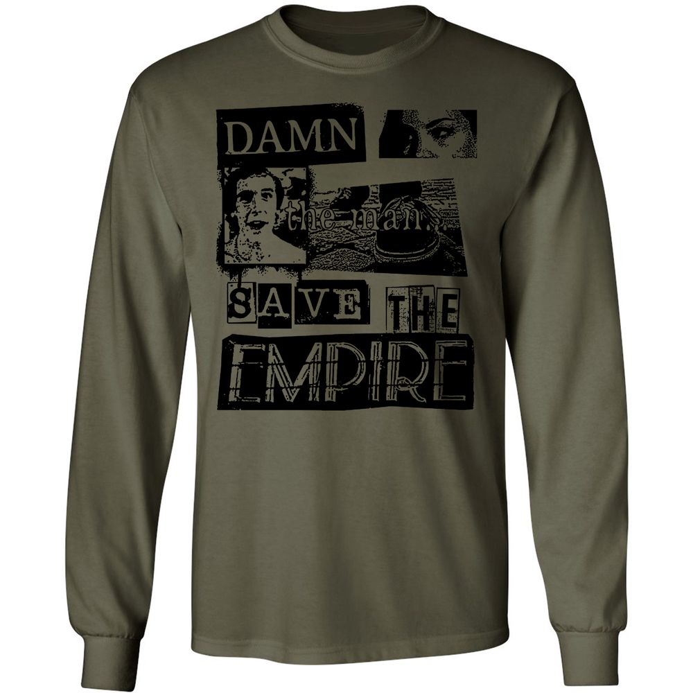 Long Sleeve T-Shirt - N8NPU846 - Military Green - 7