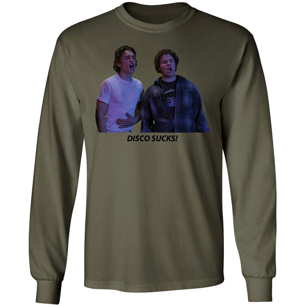 Long Sleeve T-Shirt - HQD3BWGF - Military Green - 7