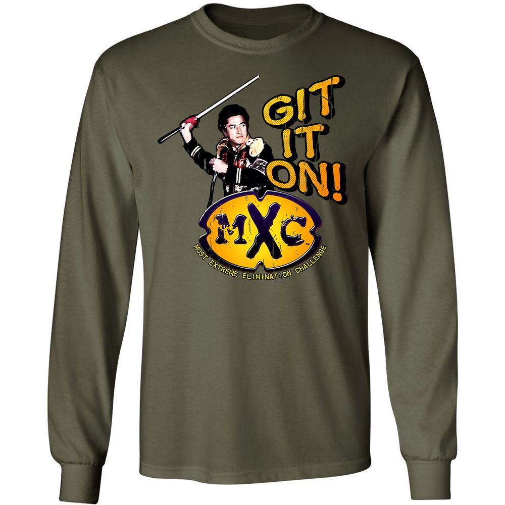 Git it on on worn - Military Green - 7