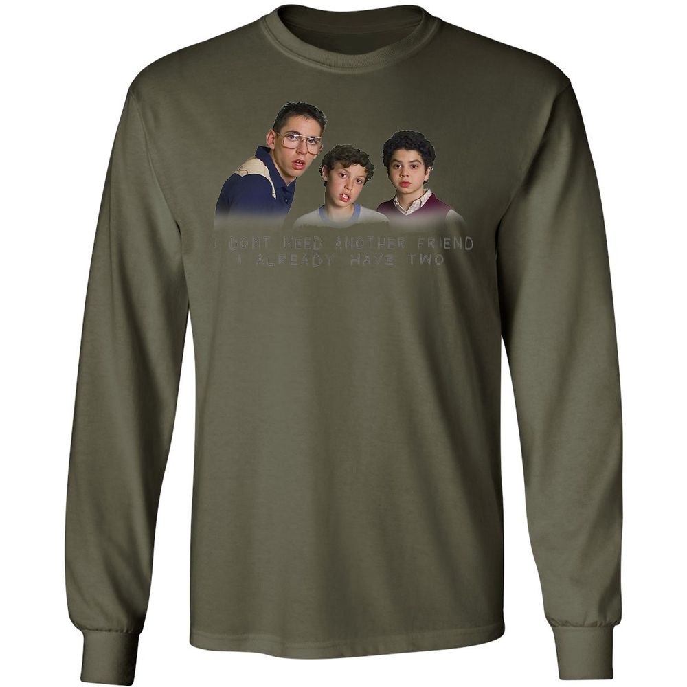 Long Sleeve T-Shirt - 1N4CXAWU - Military Green - 7