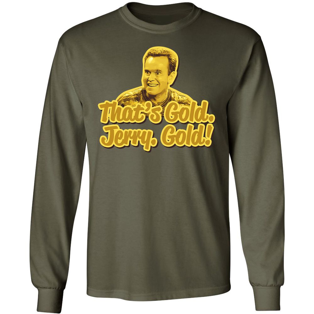 Long Sleeve T-Shirt - NF6LXECZ - Military Green - 7