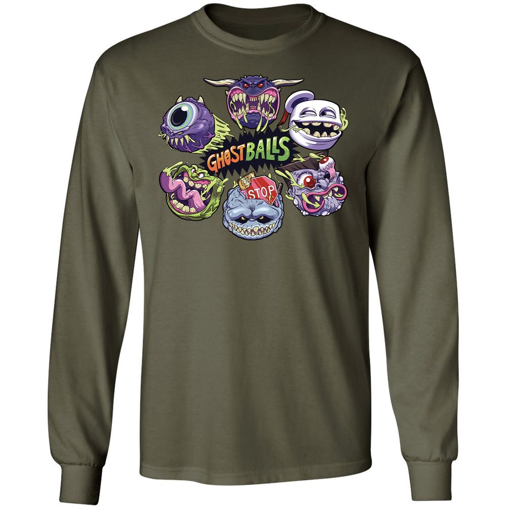 Long Sleeve T-Shirt - XQR23621 - Military Green - 7