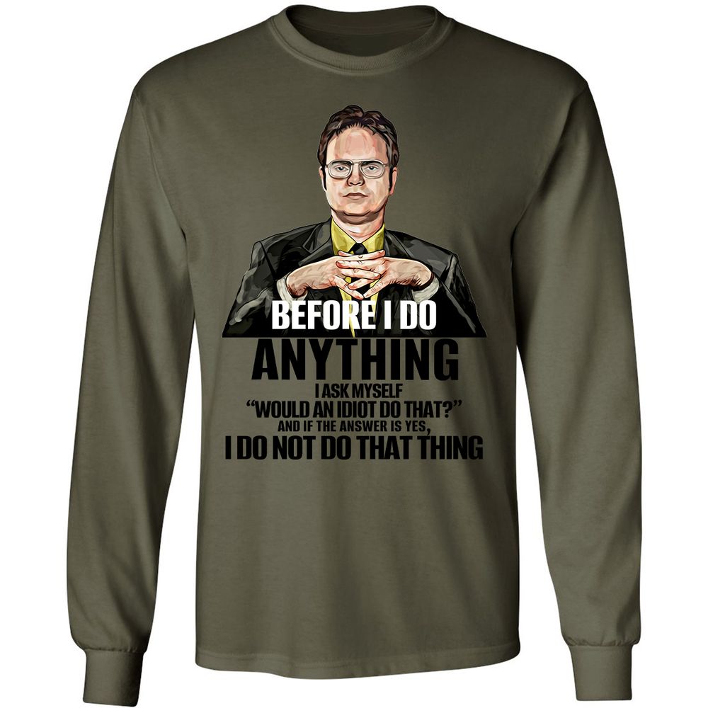 Long Sleeve T-Shirt - 785538UM - Military Green - 7