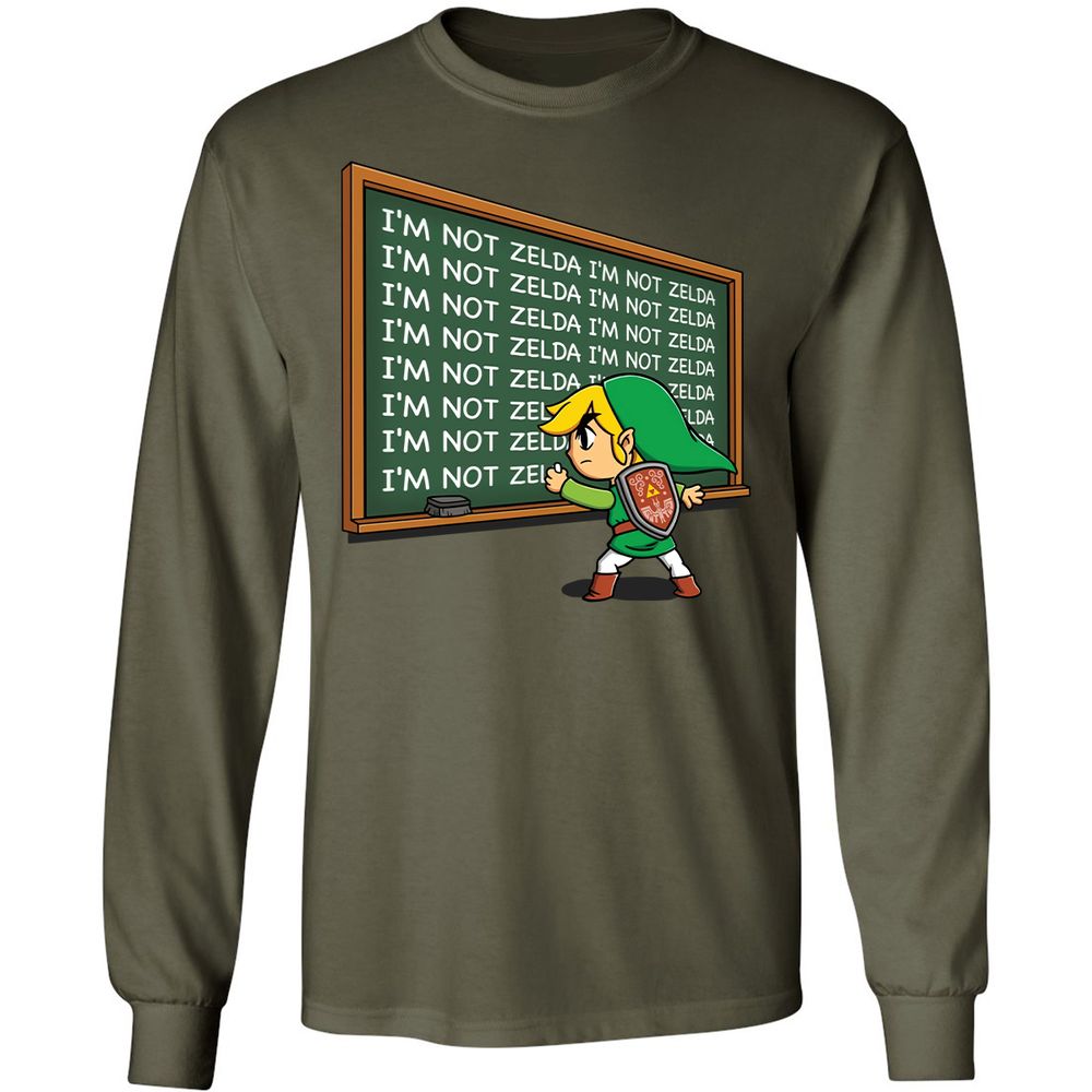 Long Sleeve T-Shirt - 2WAU1R8W - Military Green - 7