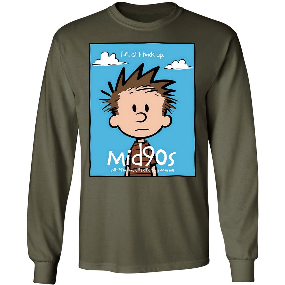 Long Sleeve T-Shirt - Y5T9JK1F - Military Green - 7