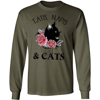 Long Sleeve T-Shirt - RG7L1MEH - Military Green - 7