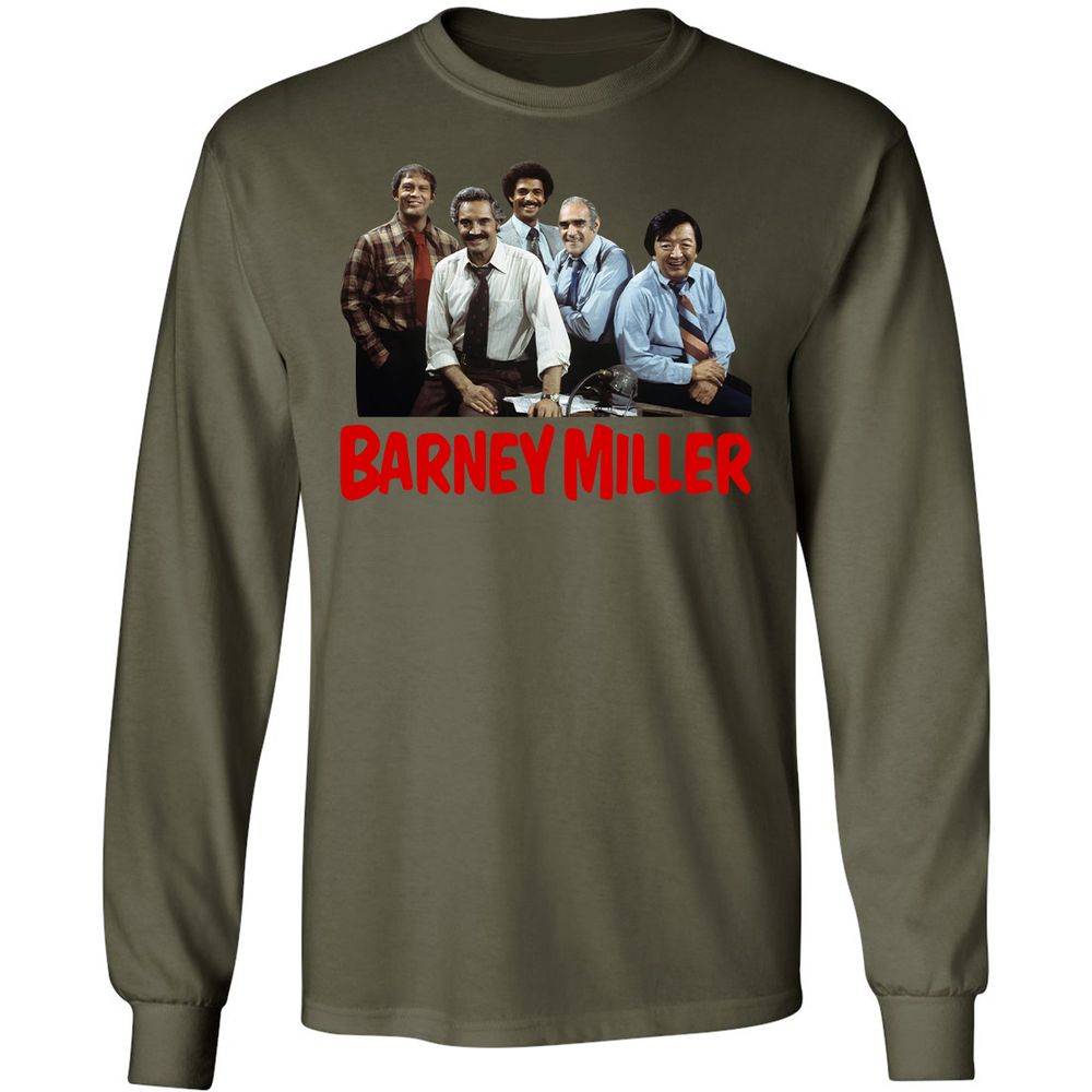 Long Sleeve T-Shirt - S668F8P3 - Military Green - 7