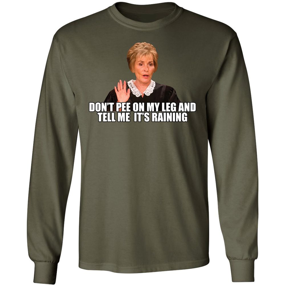 Long Sleeve T-Shirt - H1CGG4SG - Military Green - 7