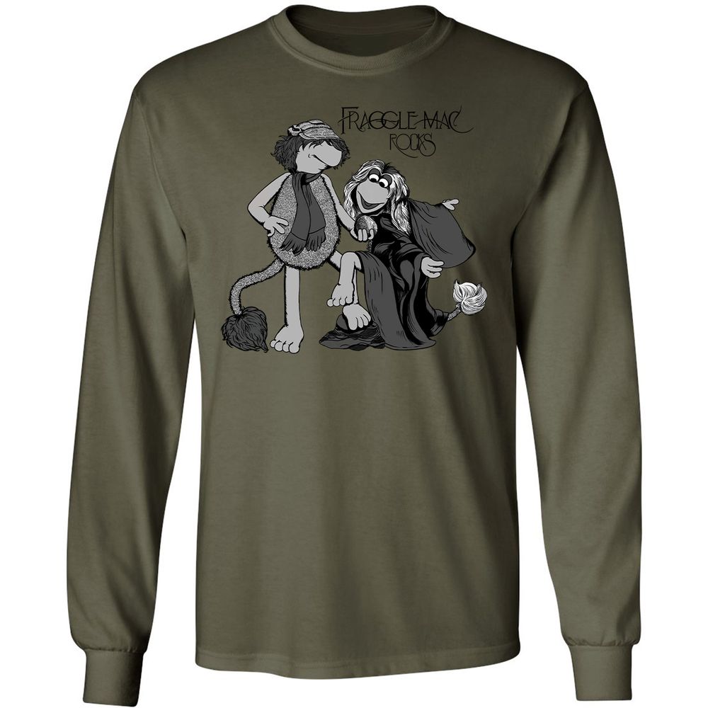 Long Sleeve T-Shirt - 4K1K4TEW - Military Green - 7