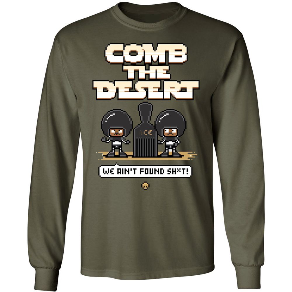 Comb The Desert - Military Green - 7