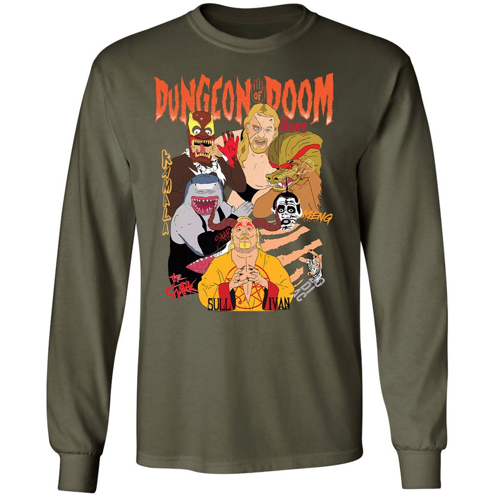 Long Sleeve T-Shirt - LM4NC1BQ - Military Green - 7