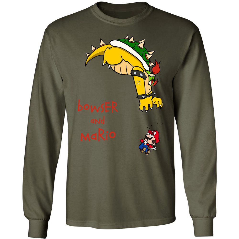 Long Sleeve T-Shirt - CLL7TW27 - Military Green - 7