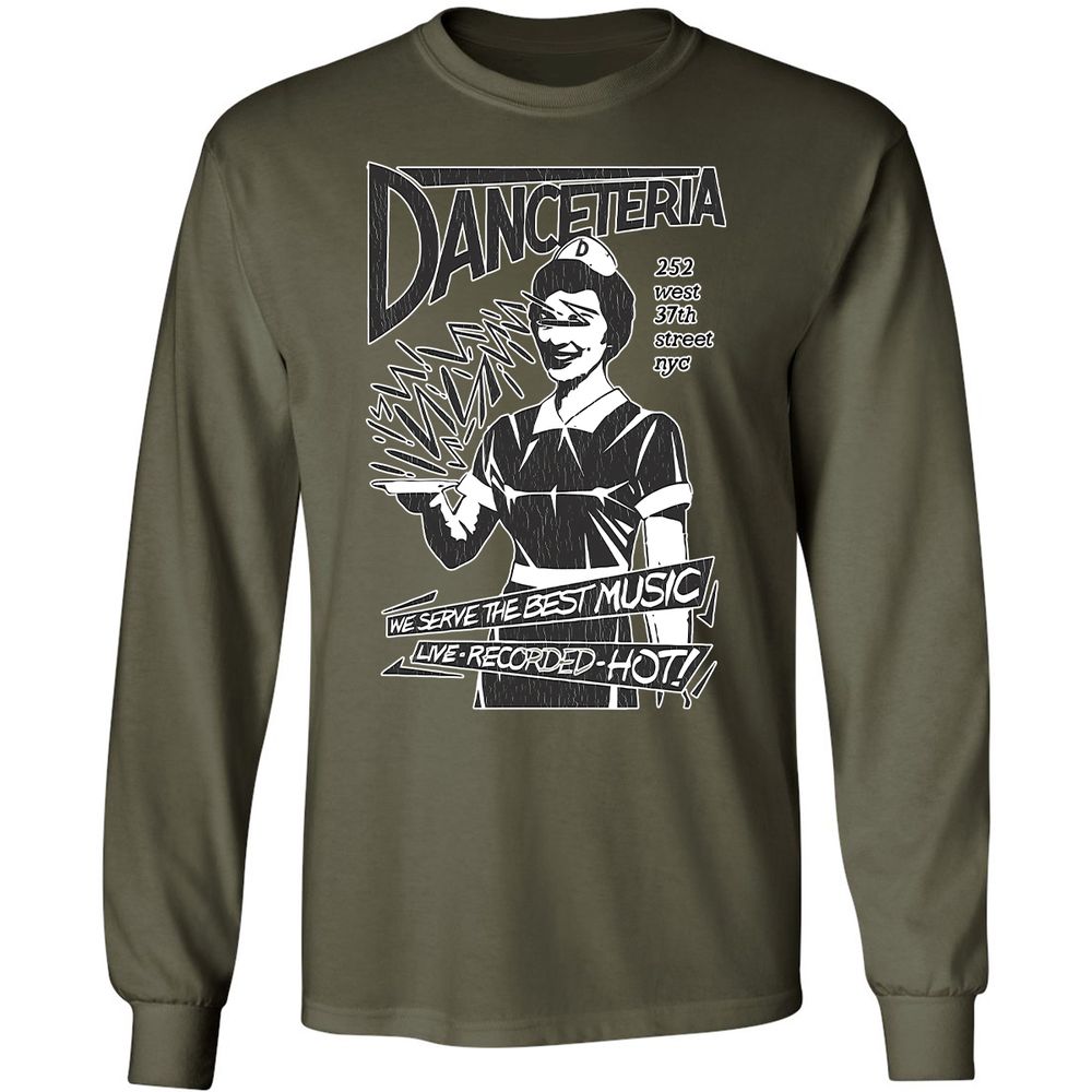 Long Sleeve T-Shirt - UDWYS7BM - Military Green - 7