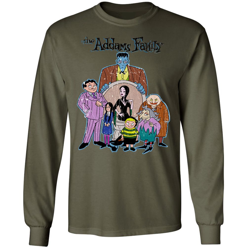 Long Sleeve T-Shirt - UR3X9V9X - Military Green - 7