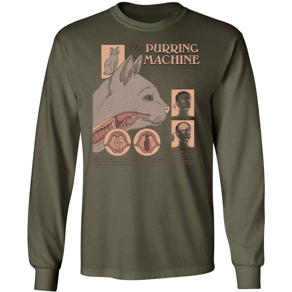 Long Sleeve T-Shirt - M216SM78 - Military Green - 7