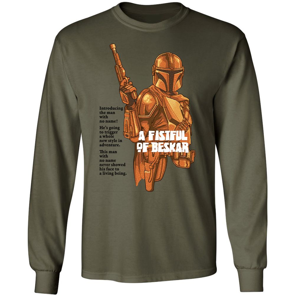 Long Sleeve T-Shirt - R81PVTXQ - Military Green - 7