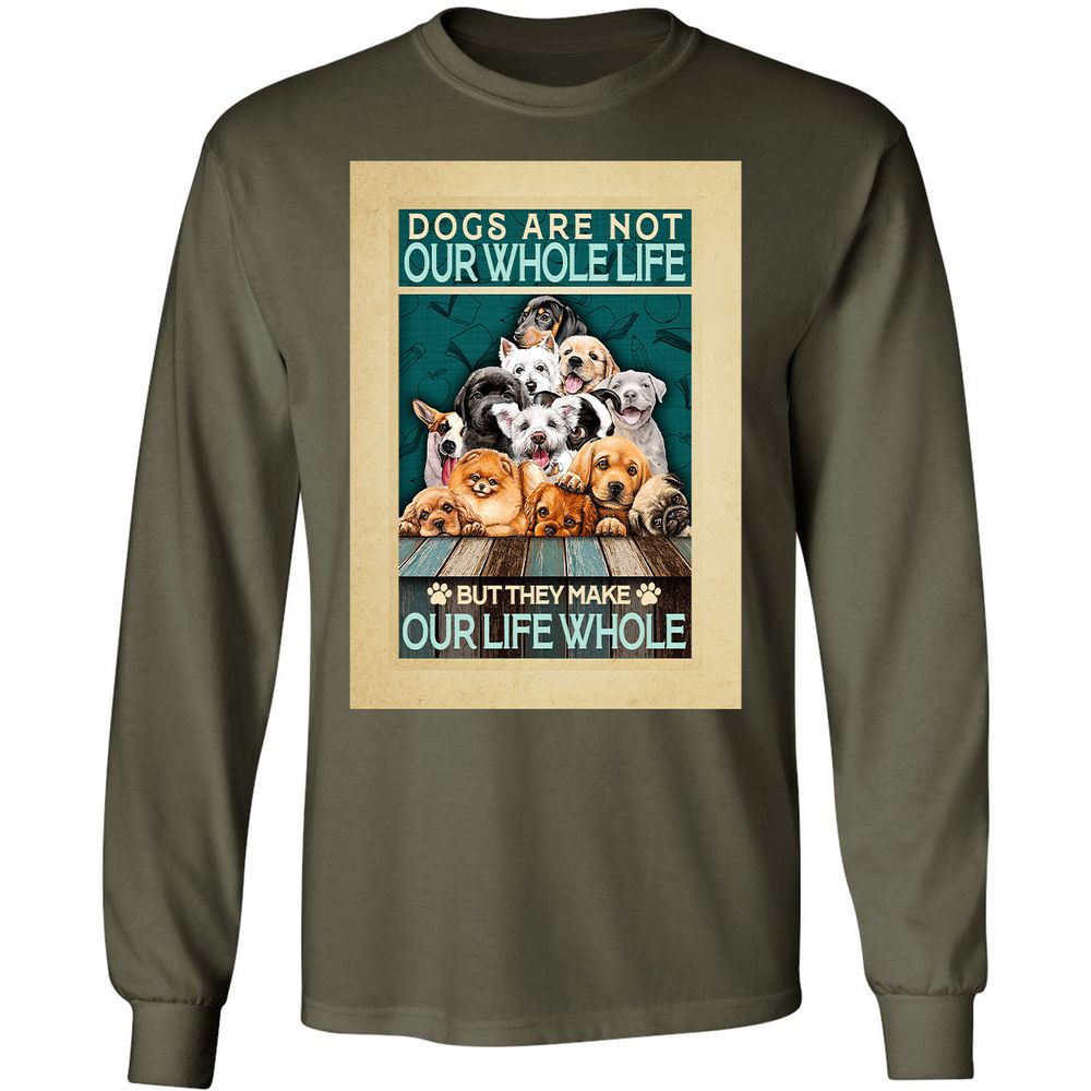 Long Sleeve T-Shirt - U71EMUGP - Military Green - 7