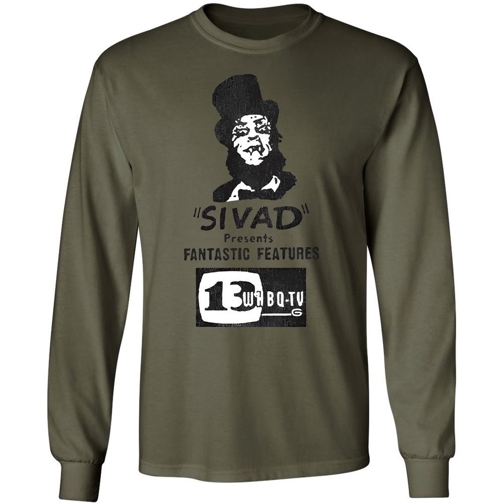 Long Sleeve T-Shirt - AQPDK2YT - Military Green - 7