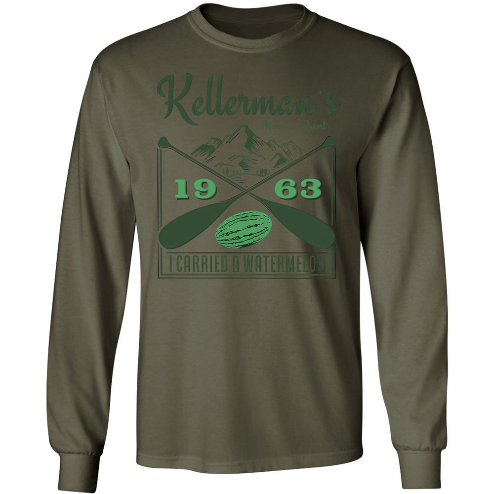 Long Sleeve T-Shirt - PHNGTHRS - Military Green - 7