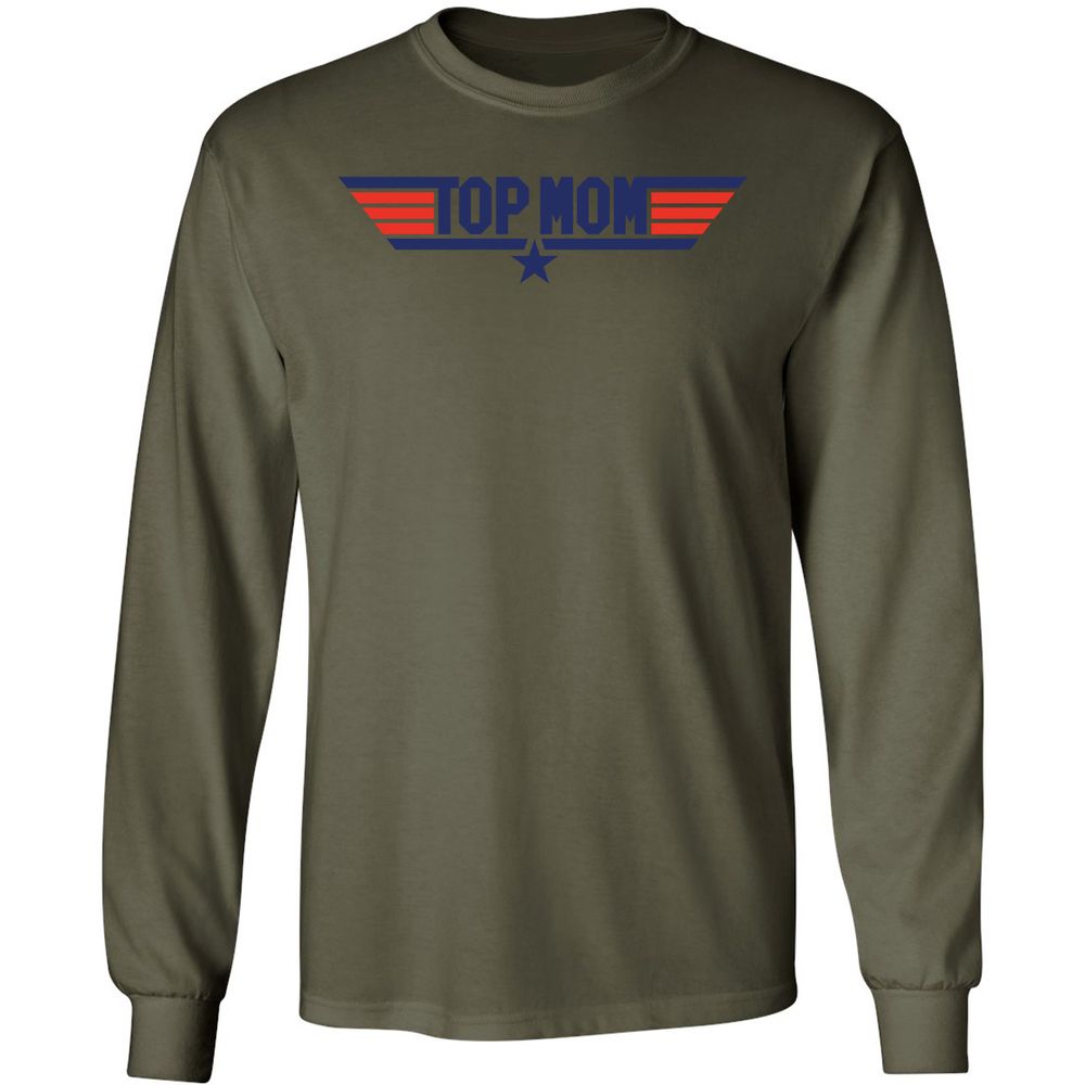 Long Sleeve T-Shirt - GLXV8CAR - Military Green - 7