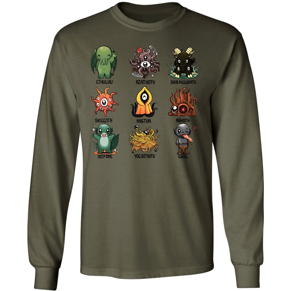 Long Sleeve T-Shirt - 92PEZNPW - Military Green - 7