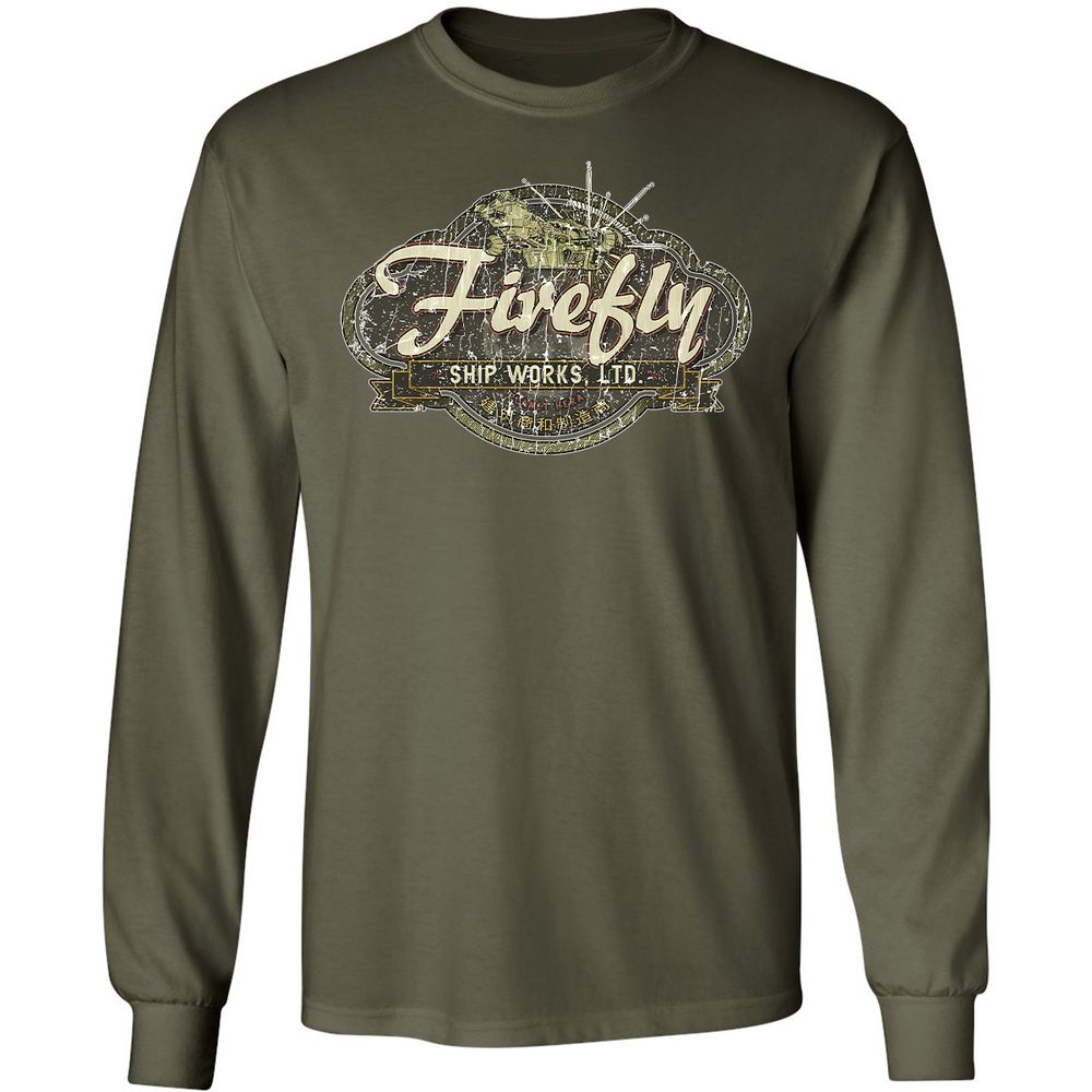 Long Sleeve T-Shirt - VFHEMRF8 - Military Green - 7
