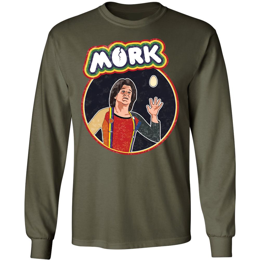 Long Sleeve T-Shirt - 7VWLLKFY - Military Green - 7