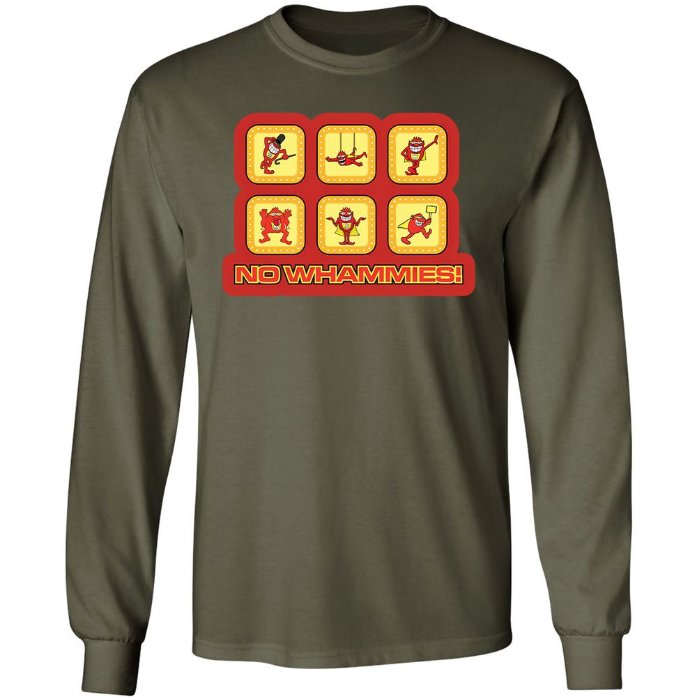 Long Sleeve T-Shirt - 4DPNY7YK - Military Green - 7