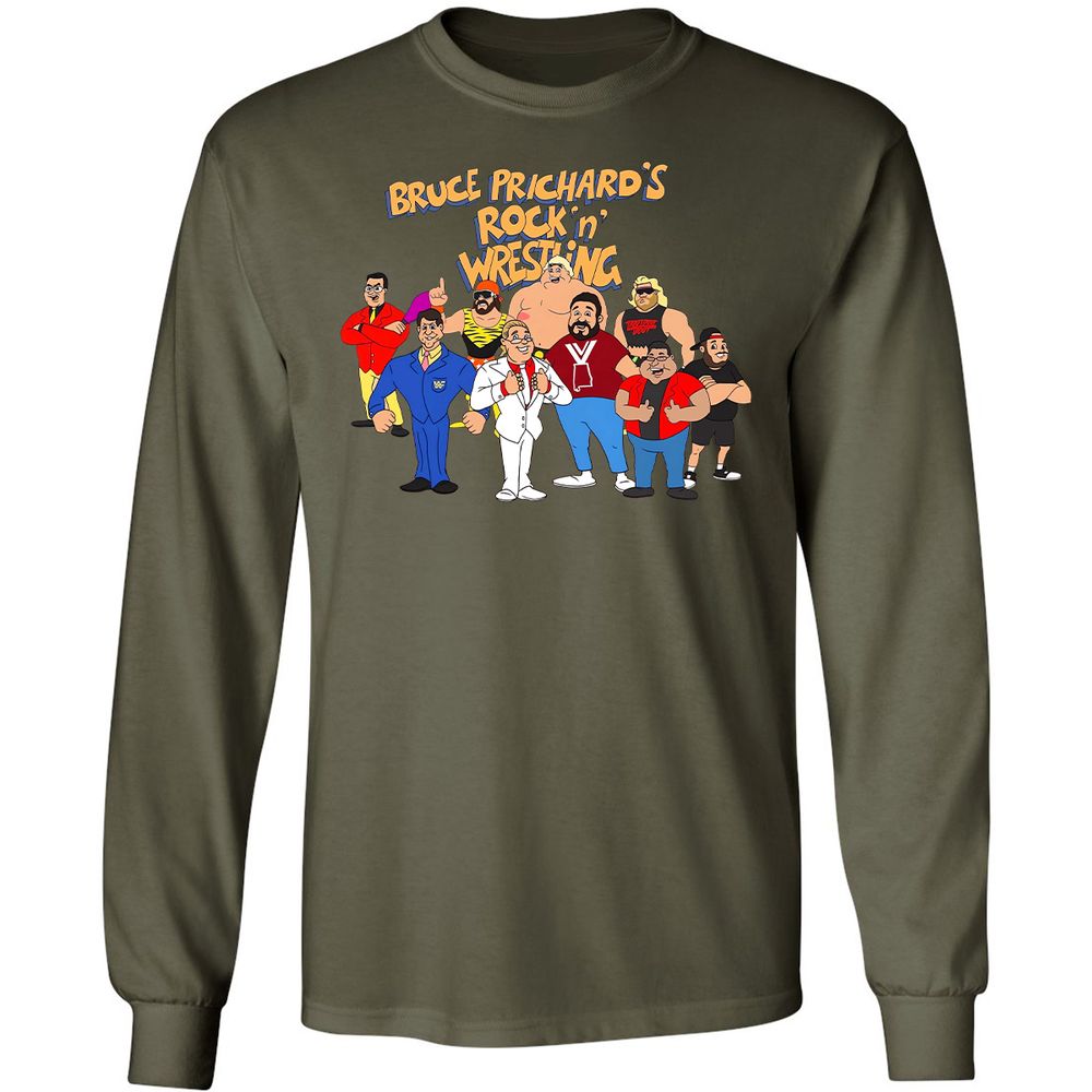Long Sleeve T-Shirt - EQ35LF3J - Military Green - 7