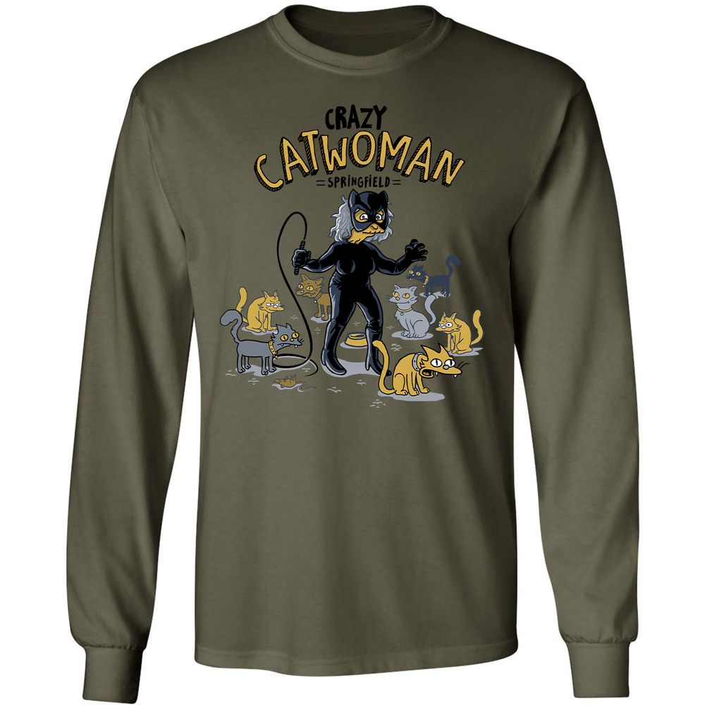 Long Sleeve T-Shirt - 3FL1AXHC - Military Green - 7
