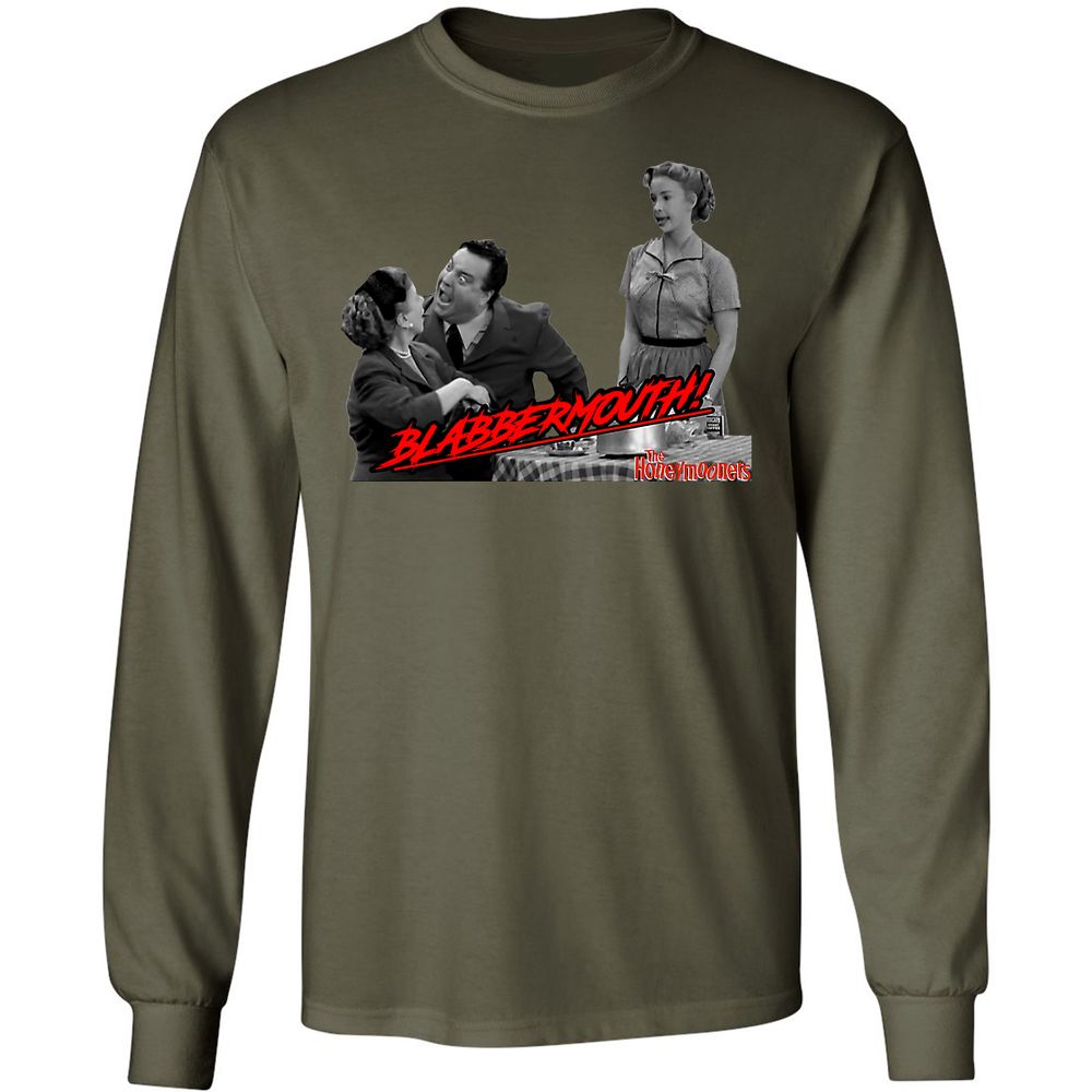 Long Sleeve T-Shirt - XDB5DQ71 - Military Green - 7