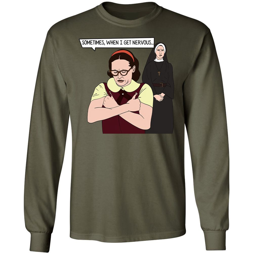 Long Sleeve T-Shirt - YBTU33BS - Military Green - 7