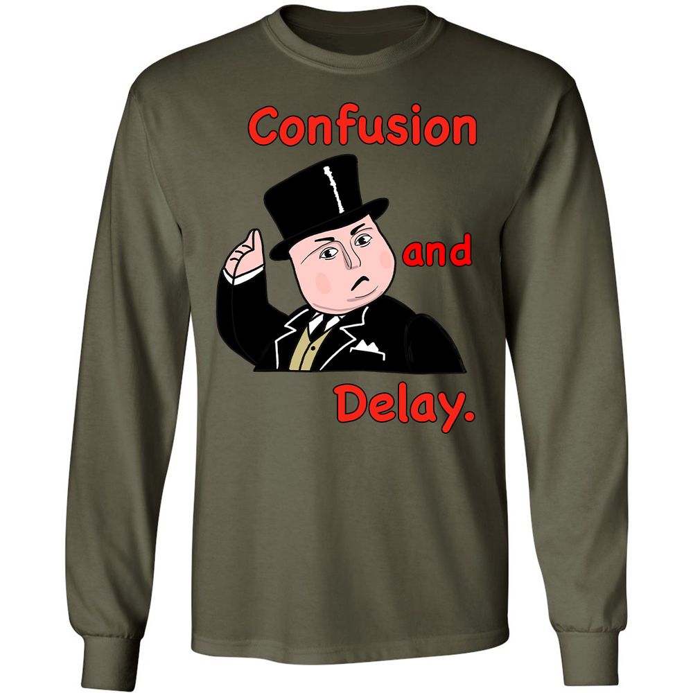 Long Sleeve T-Shirt - EHSMRSCS - Military Green - 7