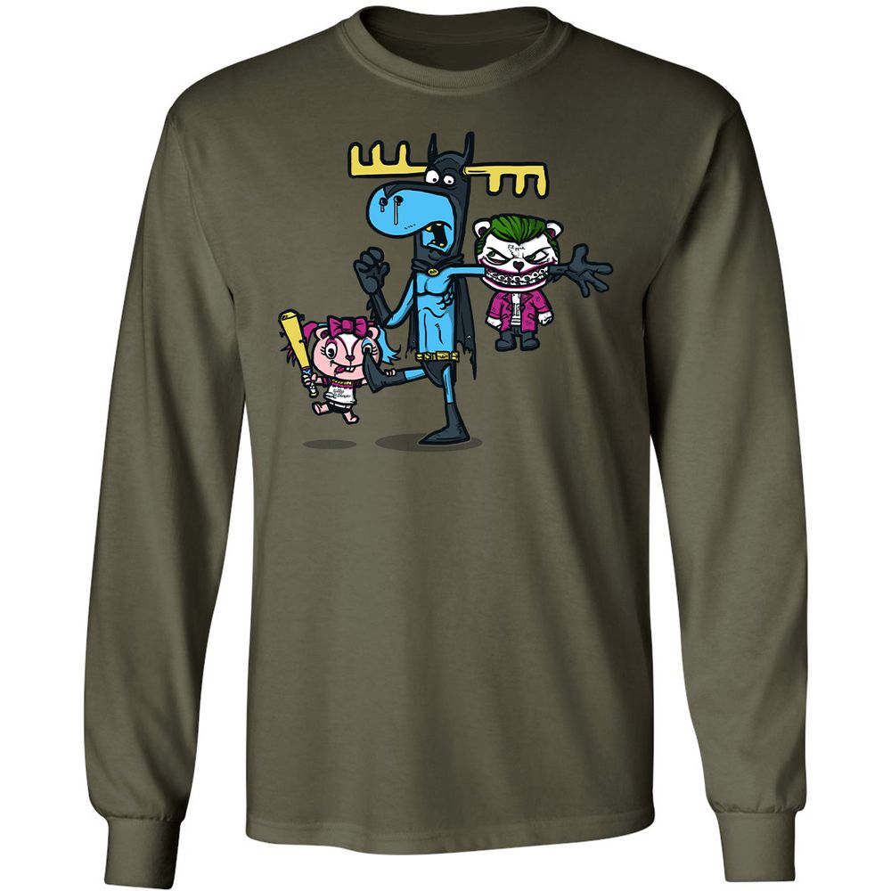 Long Sleeve T-Shirt - 7DY7PAL6 - Military Green - 7
