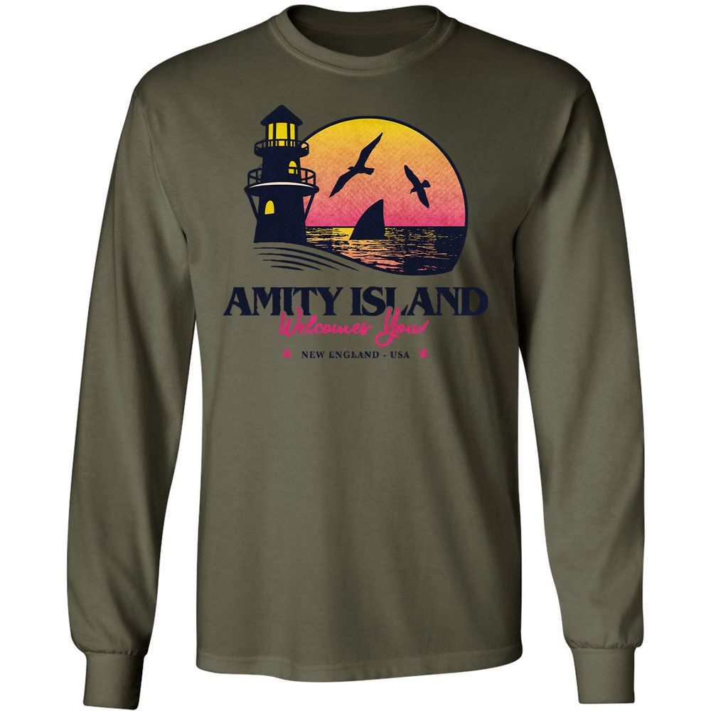 Long Sleeve T-Shirt - 9YA3849N - Military Green - 7