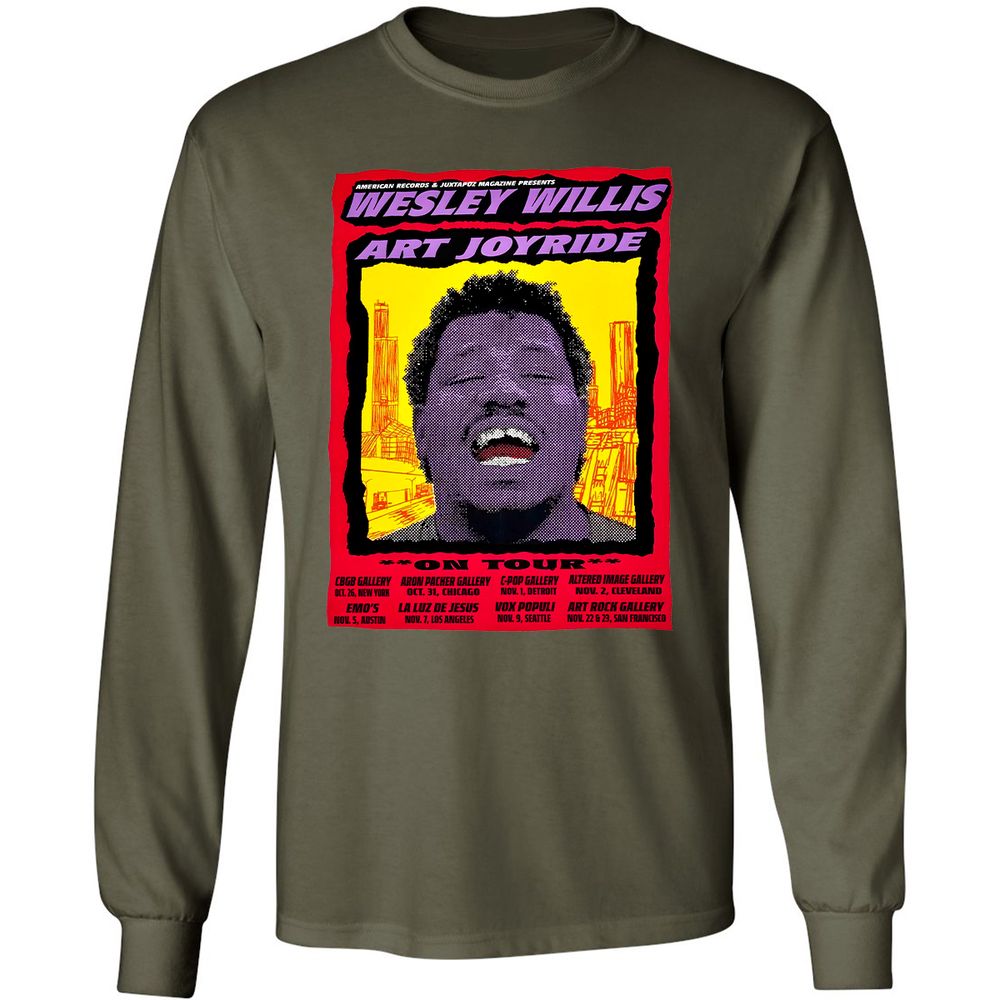 WESLEY WILLIS - ART JOYRIDE - Military Green - 7