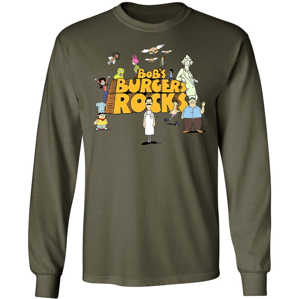Long Sleeve T-Shirt - XXUZSES3 - Military Green - 7