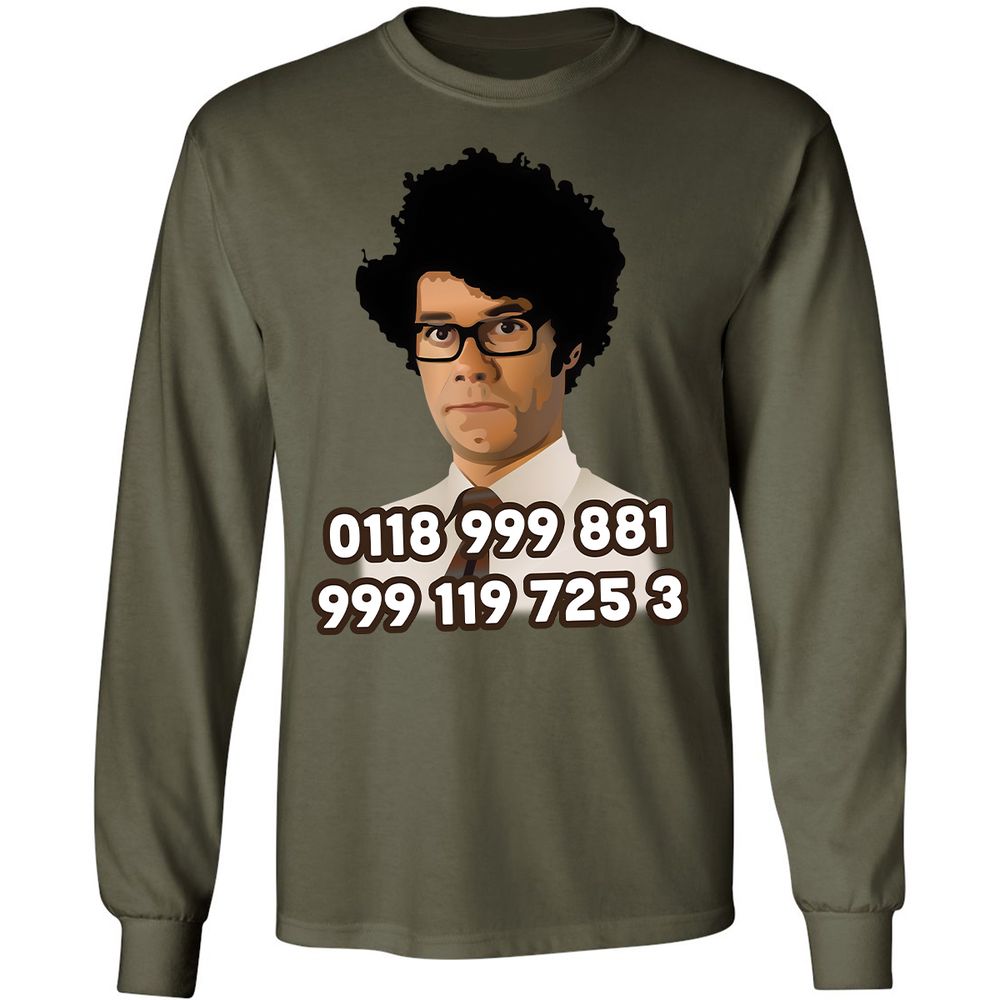 Long Sleeve T-Shirt - 28Q69ZH8 - Military Green - 7
